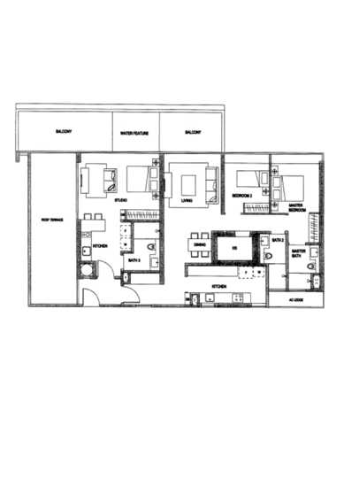 The Minton - Floor Plan