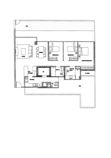 The Minton - Floor Plan