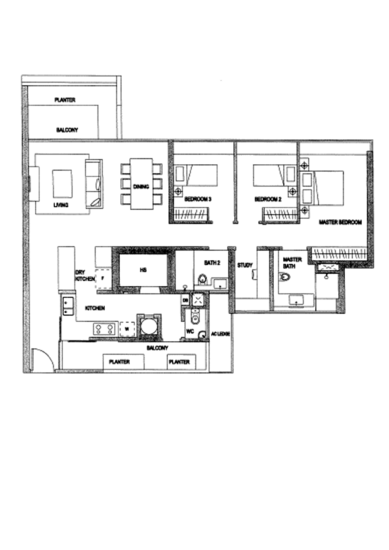 The Minton - Floor Plan