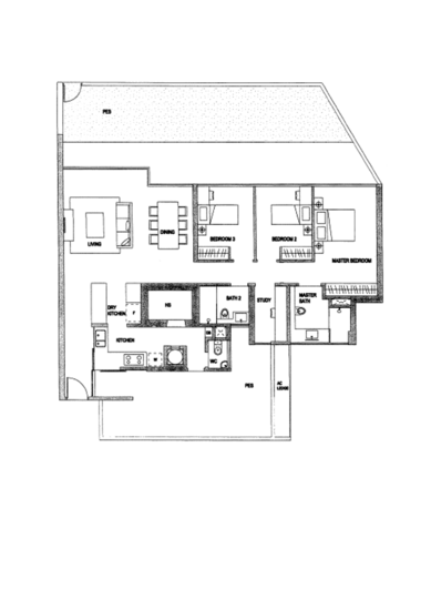 The Minton - Floor Plan