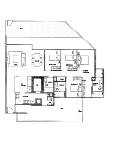 The Minton - Floor Plan