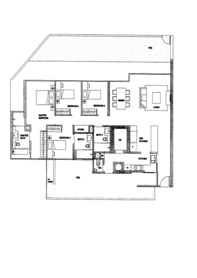 The Minton - Floor Plan