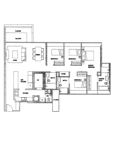 The Minton - Floor Plan