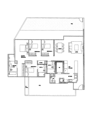 The Minton - Floor Plan