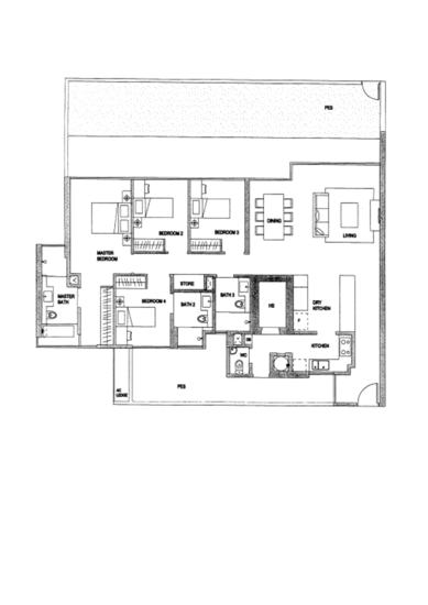 The Minton - Floor Plan