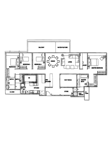 The Minton - Floor Plan