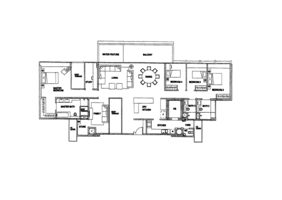 The Minton - Floor Plan
