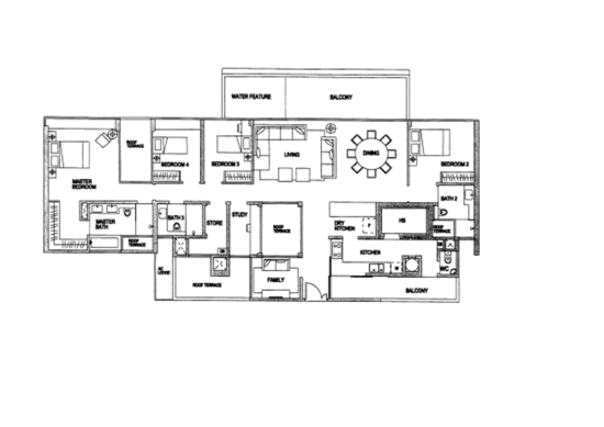 The Minton - Floor Plan