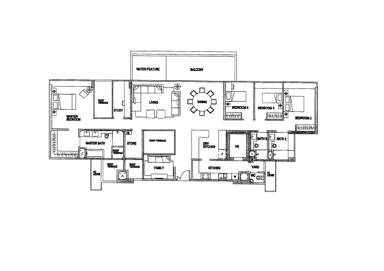 The Minton - Floor Plan