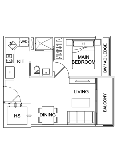 Suites De Laurel - Floor Plan