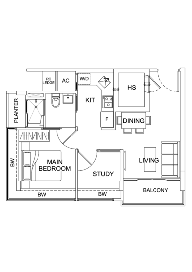 Suites De Laurel - Floor Plan