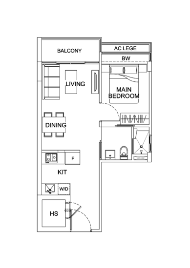 Suites De Laurel - Floor Plan