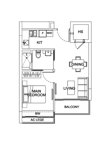 Suites De Laurel - Floor Plan