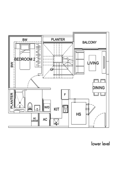 Suites De Laurel - Floor Plan