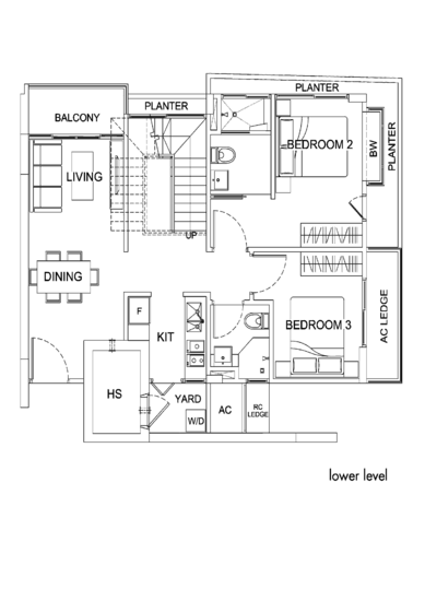 Suites De Laurel - Floor Plan