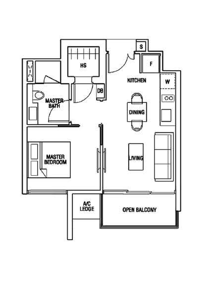 The Scala @ Lorong Chuan, 132 Serangoon Avenue 3, Hougang / Punggol / Sengkang, 1 Bedroom, 474 sqft, Condominium For Sale, by Carolyn Leong, 500250121 - PropertyGuru.com.sg
