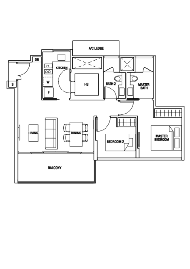 The Scala @ Lorong Chuan - Floor Plan