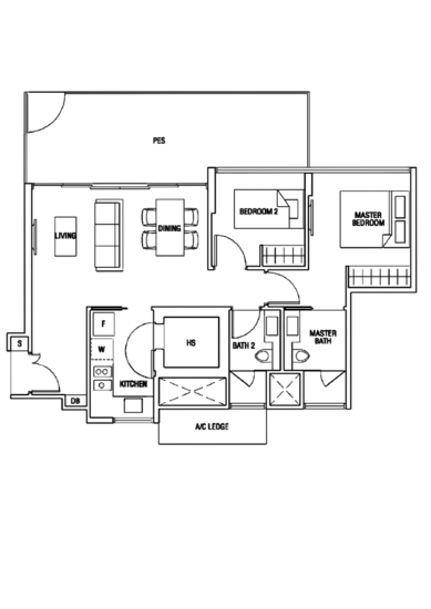 The Scala @ Lorong Chuan - Floor Plan