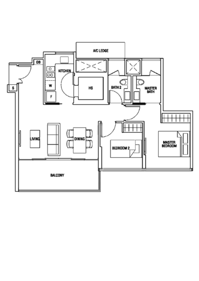The Scala @ Lorong Chuan - Floor Plan