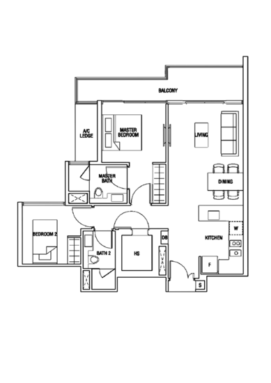 The Scala @ Lorong Chuan - Floor Plan