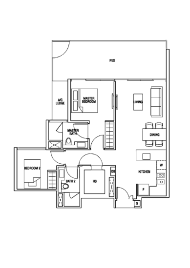 The Scala @ Lorong Chuan - Floor Plan