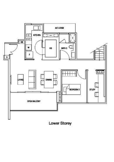 The Scala @ Lorong Chuan - Floor Plan