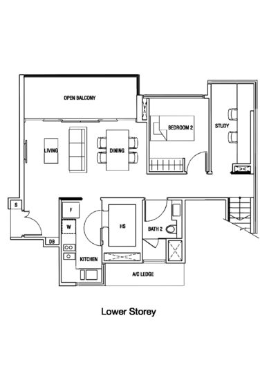 The Scala @ Lorong Chuan - Floor Plan