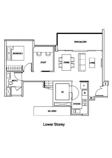 The Scala @ Lorong Chuan - Floor Plan