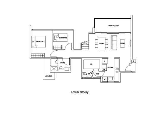 The Scala @ Lorong Chuan - Floor Plan