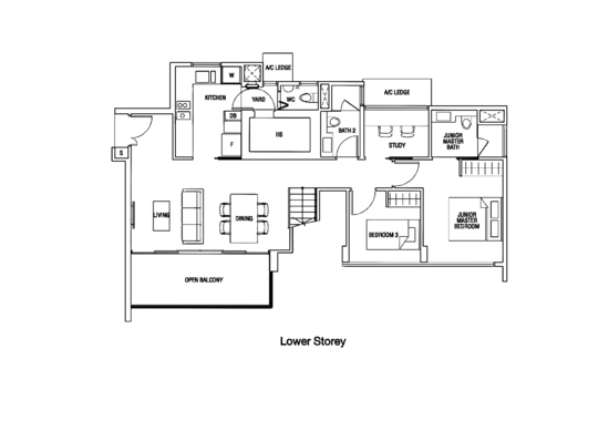 The Scala @ Lorong Chuan - Floor Plan