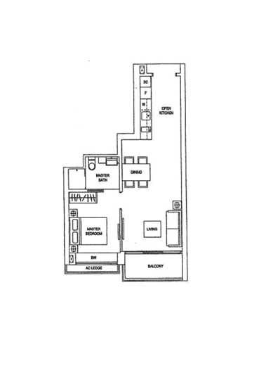 Waterfront Gold - Floor Plan