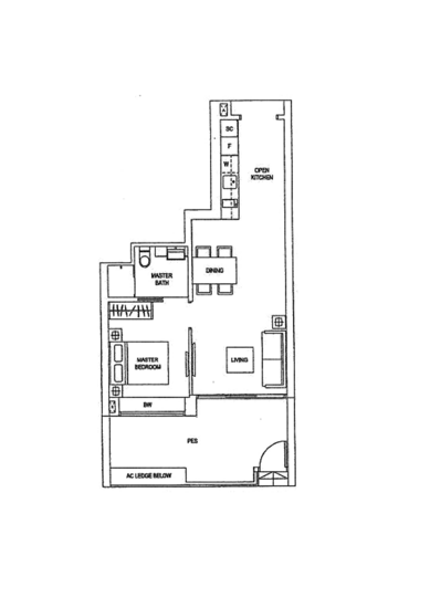 Waterfront Gold - Floor Plan