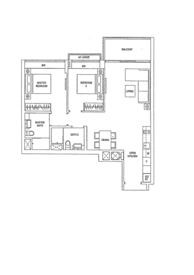 Waterfront Gold - Floor Plan