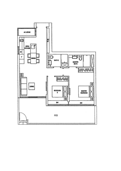 Waterfront Gold - Floor Plan