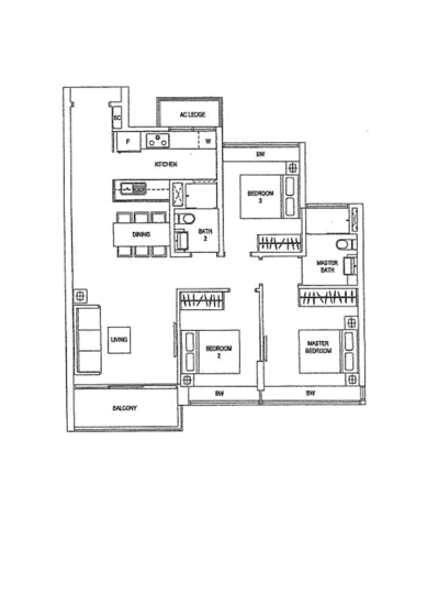 Waterfront Gold - Floor Plan