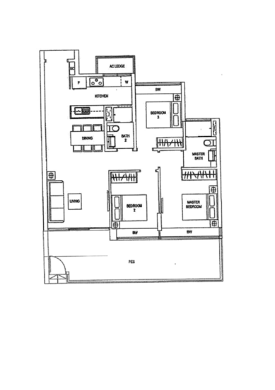 Waterfront Gold - Floor Plan