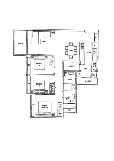 Waterfront Gold - Floor Plan