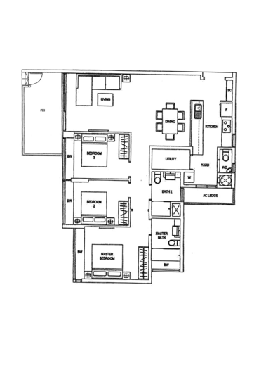 Waterfront Gold - Floor Plan