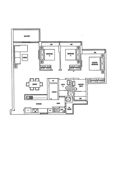 Waterfront Gold - Floor Plan