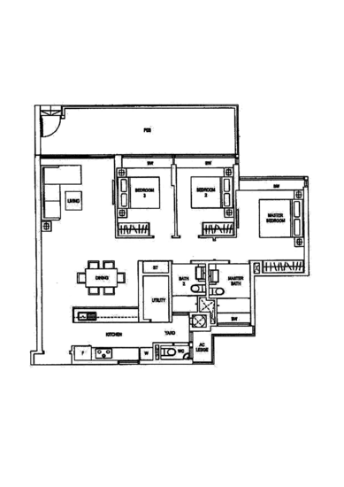 Waterfront Gold - Floor Plan