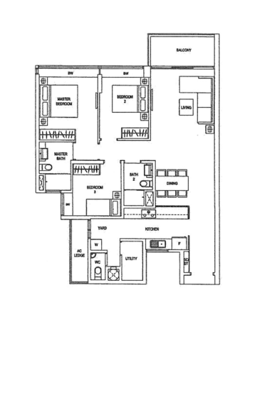 Waterfront Gold - Floor Plan