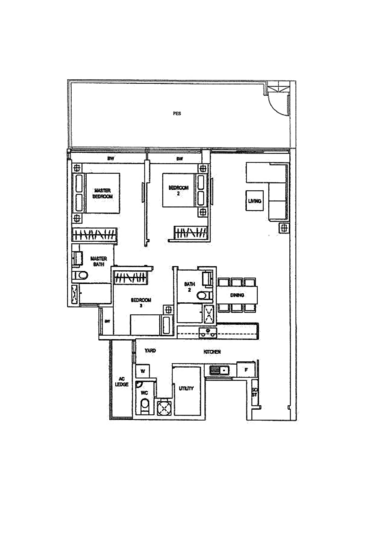 Waterfront Gold - Floor Plan