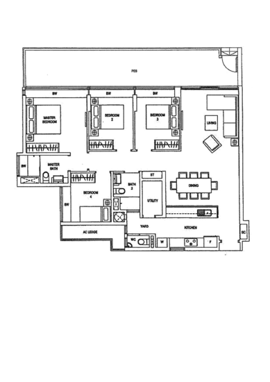 Waterfront Gold - Floor Plan