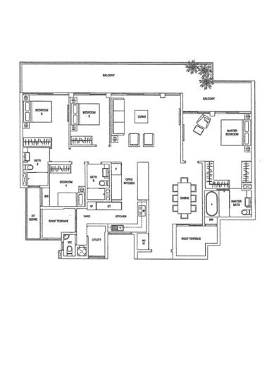 Waterfront Gold - Floor Plan
