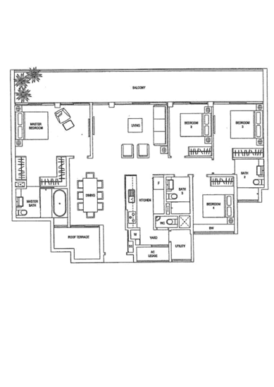 Waterfront Gold - Floor Plan