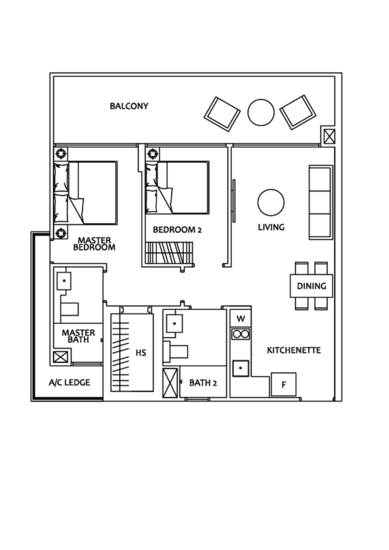 Stevens Suites - Floor Plan