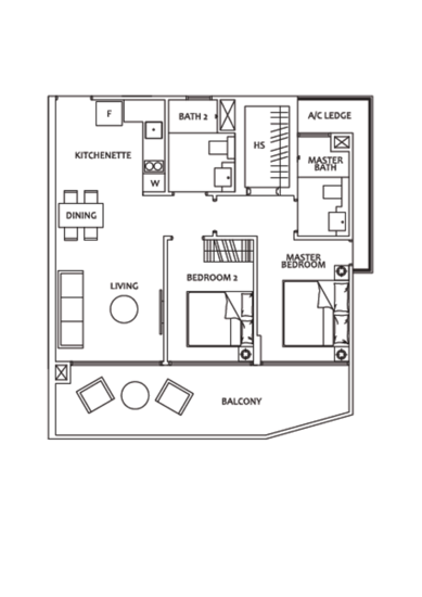 Stevens Suites - Floor Plan