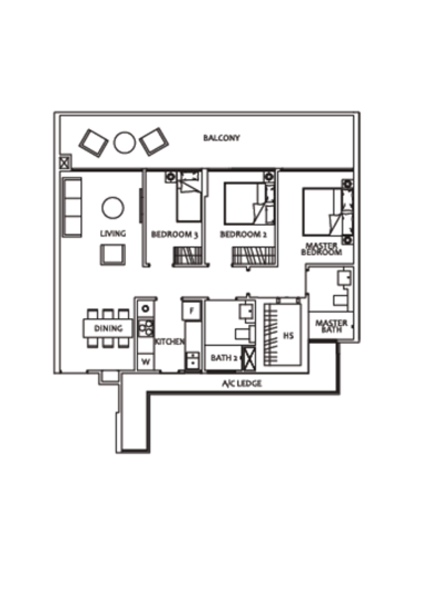 Stevens Suites - Floor Plan