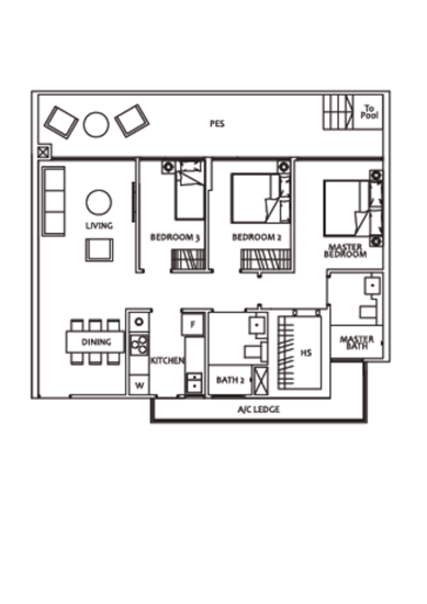 Stevens Suites - Floor Plan