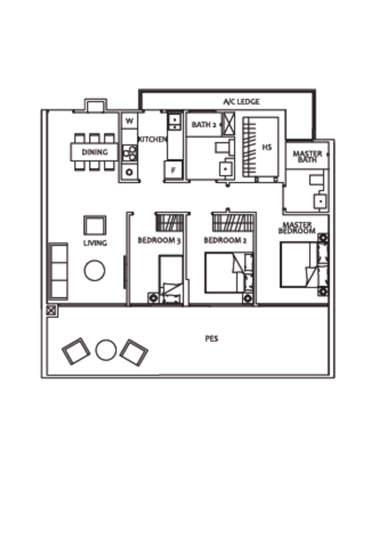 Stevens Suites - Floor Plan